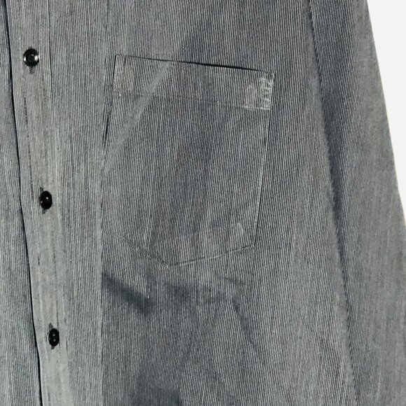 New York custom dress shirt long sleeve button down stripes size txx large READ - Picture 5 of 9
